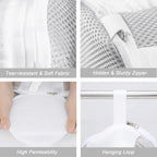 Bolsa protectora 360º para lavar zapatillas