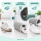 Bolsa protectora 360º para lavar zapatillas