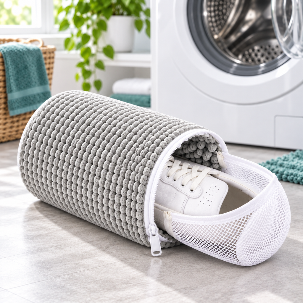 Bolsa protectora 360º para lavar zapatillas